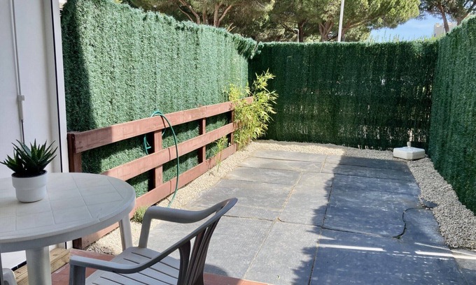 La Grande-Motte Apartamento | Studio Climatisé rez de Jardin à la Grande Motte Quartier du Ponant Pour 4 Pers