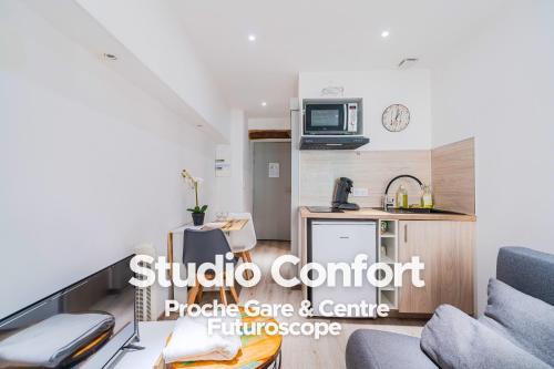 Chatellerault Apartamento | Studio Confort - Proche Gare&Centre - Futuroscope 2