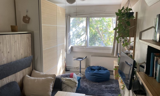 Asiatique Apartamento | Studio Confortable Paris 13