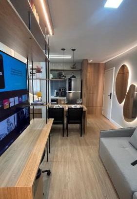 Medianeira Apartamento | Studio Cosmopolita - Novo - possui automação