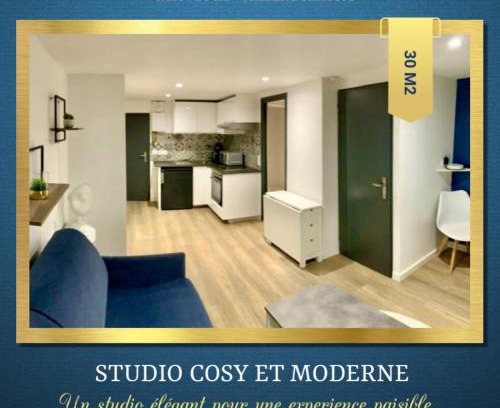 Labruguiere Apartamento | Studio Cosy et Moderne