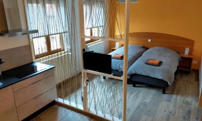 Saint-Hippolyte Apartamento | Estudio-De Lujo-Baño Privado-Vista a la Calle