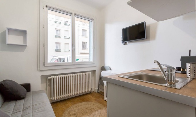 La Croix Rousse Apartamento | Studio Croix-Rousse - tout équipé - 13m2