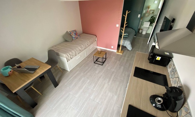 Mauges-sur-Loire Apartamento | Studio de la Baroud'Family - In the countryside of the Loire Valley