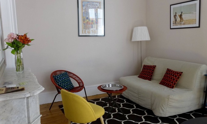 Trouville-sur-Mer Apartamento | Studio des Bains, en el corazón de Trouville