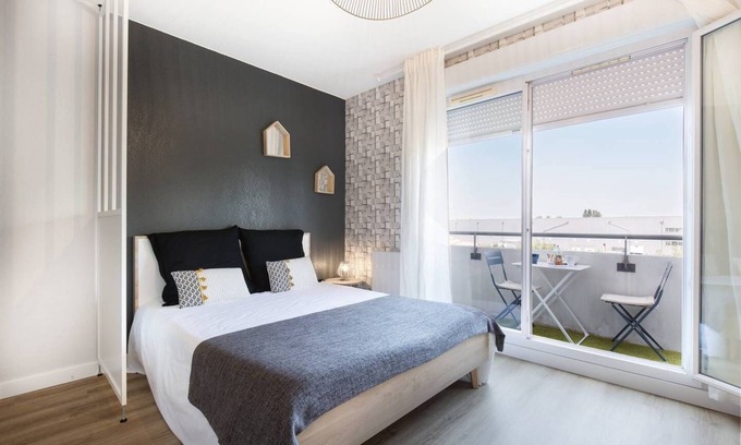 Cugnaux Apartamento | ★ Studio Diane III ★ Toulouse St Simon ★ Piscina ★ Estacionamiento ★ Cerca del metro ★