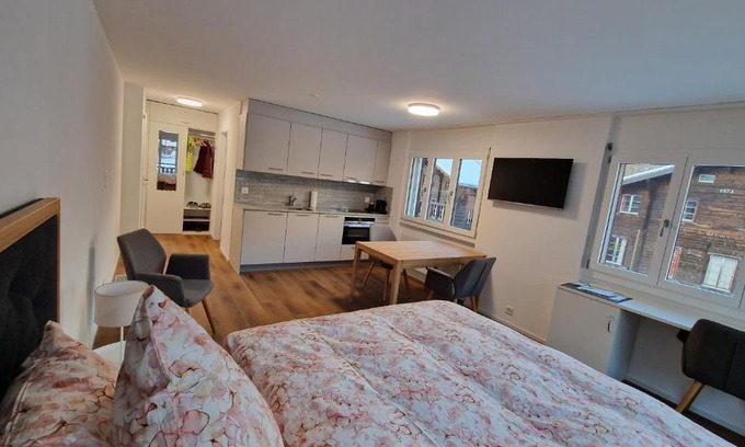 Obergoms Apartamento | Studio direkt an der Langlaufloipe