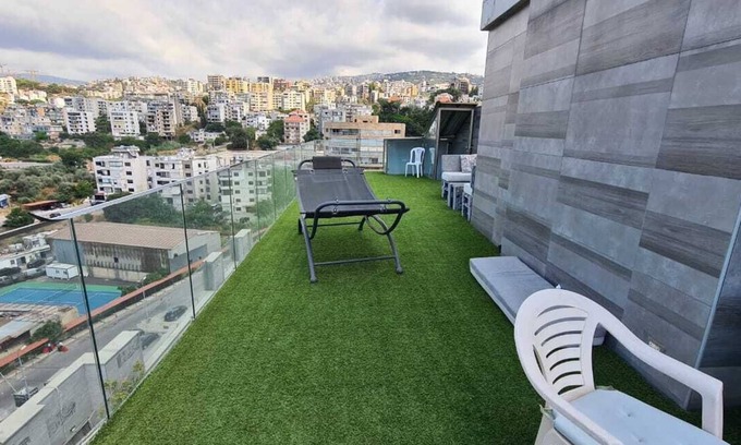 Dbayeh Apartamento | Studio duplex gazon sea view Dbayeh Prime location
