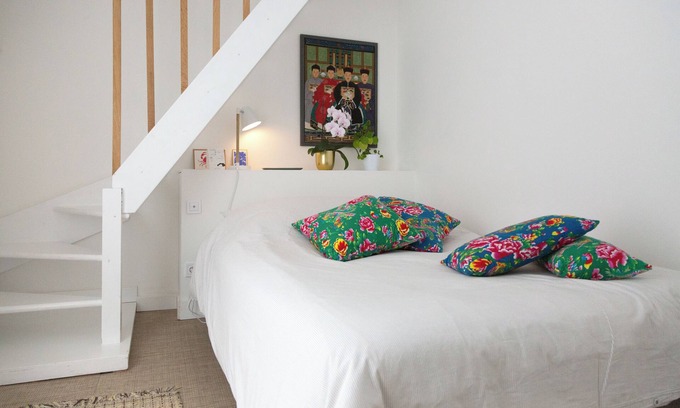 Benodet Apartamento | Apartamento estudio 'Duplex Au Cœur De Bénodet' con vistas al mar y Wi-Fi