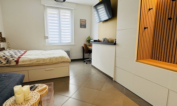 Saint-Omer Apartamento | Studio en Plein Centre Ville de Saint-omer, Votre Escapade Audomaroise