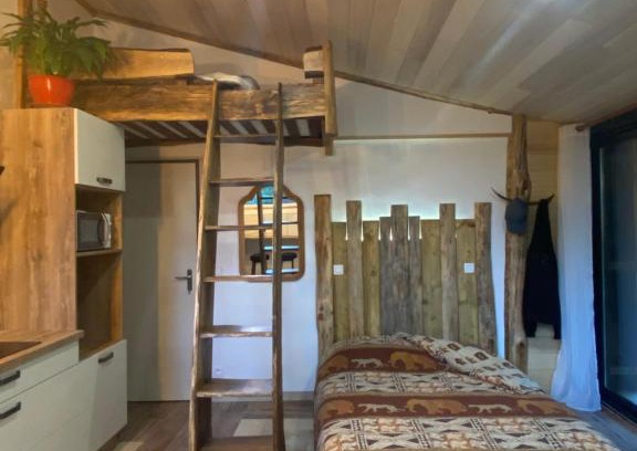 Saint-Laurent-de-Neste Apartamento | Studio famille, lit aventurier