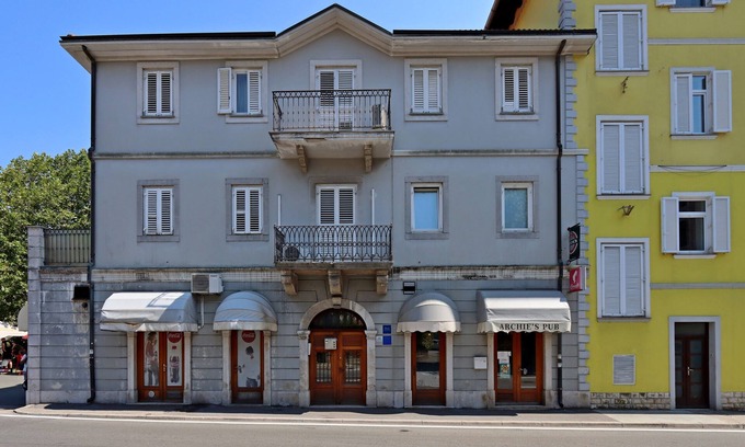 Ika Apartamento | Apartamento-estudio con balcón y vista al mar Ika, Opatija (AS-24589-a)
