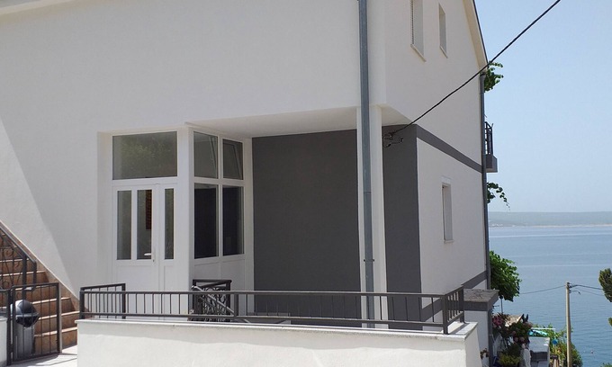 Dramalj Apartamento | Apartamento-estudio con balcón y vista al mar Dramalj, Crikvenica (AS-2376-a)
