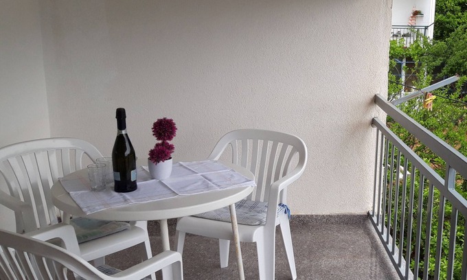 Podaca Apartamento | Apartamento-estudio con terraza y vista al mar Podaca, Makarska (AS-6745-d)