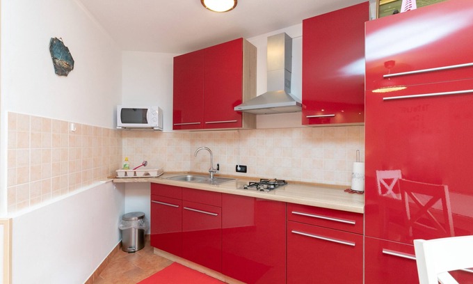 Vrsar Apartamento | Apartamento-estudio con una terraza Vrsar, Porec (AS-14164-a)