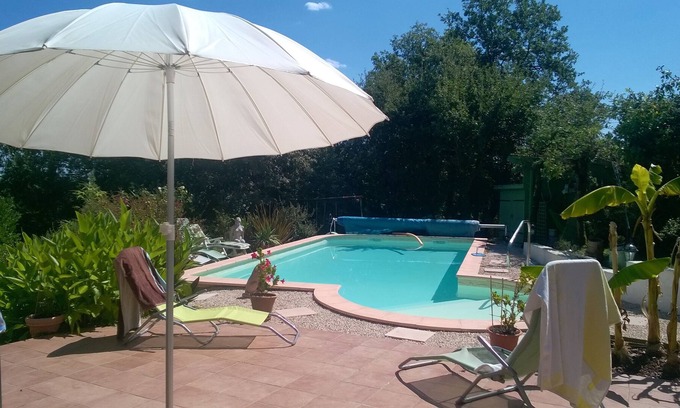 Menville Casa | Studio for 2 people overlooking woods and park. Closed property