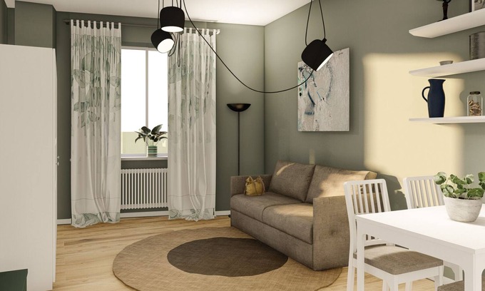 San Donato - Campidoglio Apartamento | Studio for 3 guests in Turin