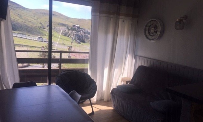 Arette Apartamento | Estudio para 6 pers. junto a pistas y tiendas - Balcón - Aparcamiento gratis