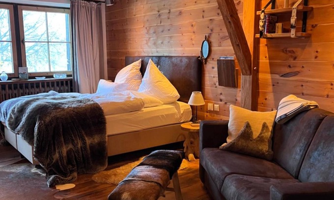 Inzell Apartamento | Estudio 'Gipfelblick' con vistas a la montaña, balcón y Wi-Fi