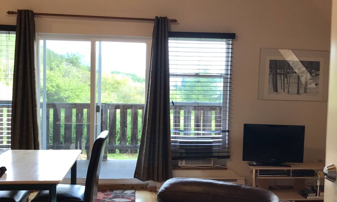 Fauquier Apartamento | Studio in barn loft on large lakeshore property with beach. Stunning views over