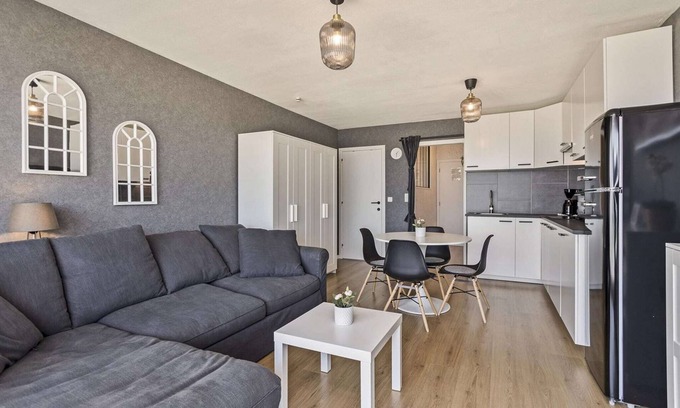 Blankenberge Apartamento | Estudio en Blankenberge con Vista al Mar