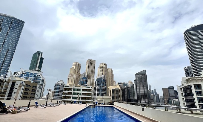 Jabal Ali 2 Apartamento | Studio in DEC Tower Dubai Marina