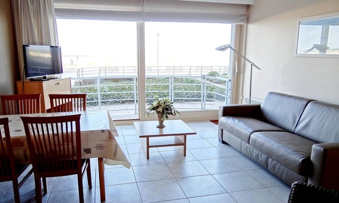 Nieuwpoort-aan-Zee Apartamento | Estudio en Nieuwpoort con Vista al Mar