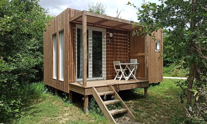 Dunes Apartamento | Studio in quiet garden with trees