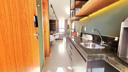 Intermares Apartamento | Studio Incrível: Piscina, Wi-Fi, Pôr do Sol Mágico