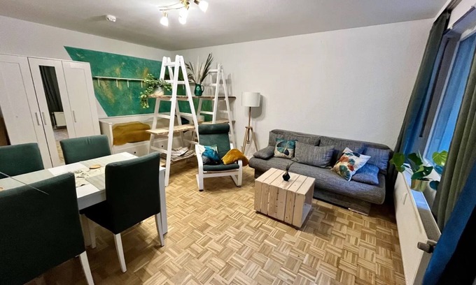 List Apartamento | Estudio 'Kleine Oase Am Mittellandkanal' con terraza privada y Wi-Fi