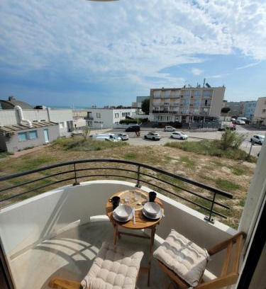 Malo-les-Bains Apartamento | Studio L'îlot bleu Vue mer