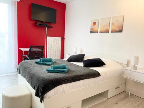 Huningue Apartamento | Studio Le Ruby, Basel Freiburg Colmar Strasbourg