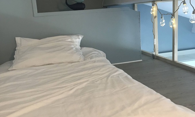 Fort-Mahon-Plage Apartamento | Studio Le Sandettie 50 meters from the beach! +private garage