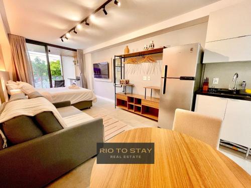 Leblon Apartamento | Studio Leblon - Vista Cristo, piscina e academia