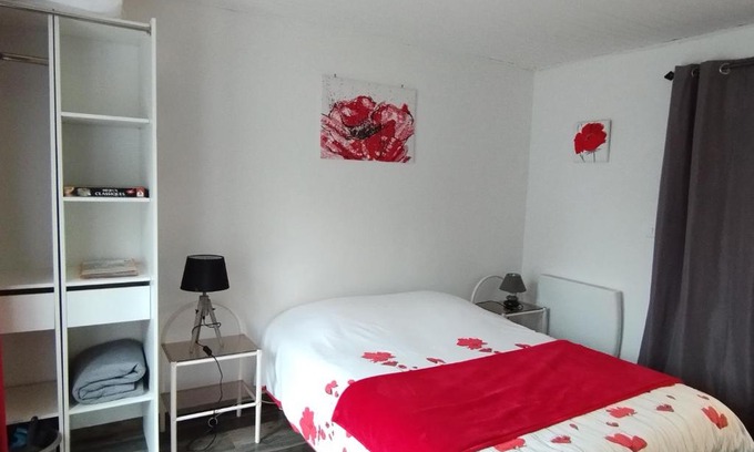 Saint-Romain-sur-Cher Apartamento | Studio Les coquelicots