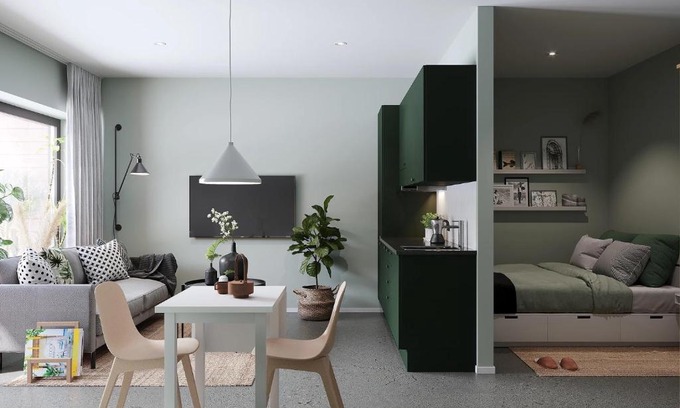 Karlskrona Apartamento | Studio Living