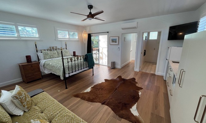 Byron Bay Apartamento | Studio Loft Apartment w/balcony.. In Town / Close To Beach