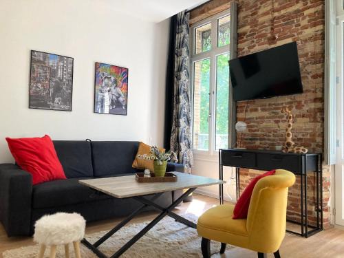 Marengo - Jolimont Apartamento | Studio Luxine - 2 personnes - Vue sur le Canal du Midi