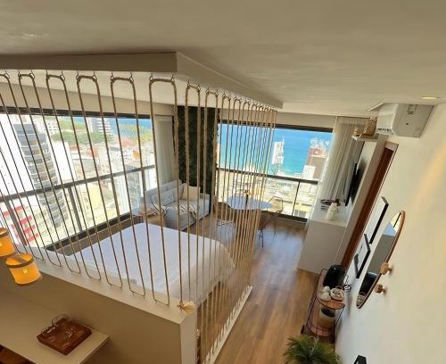 Barra Apartamento | Studio Luxo com vista deslumbrante do mar