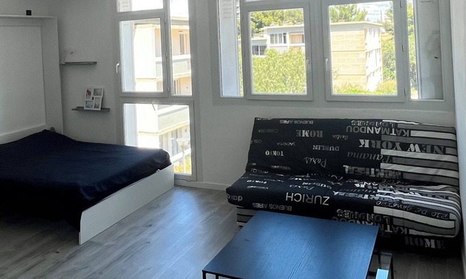 La Pointe Rouge Apartamento | Studio Marseille Calanques