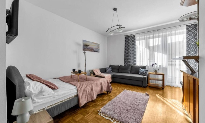 Ursynow Apartamento | Studio Metro Natolin - Balcony - by Rentujemy