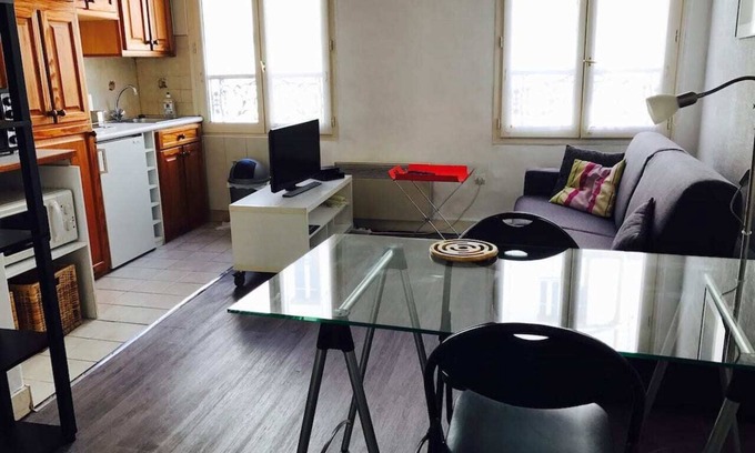 Quartier Saint-Ambroise Apartamento | Studio Oberkampf