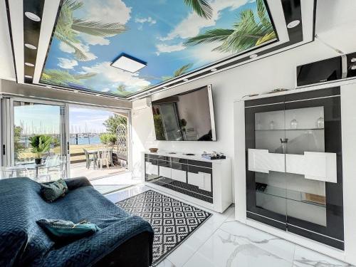 Cap d'Agde Apartamento | Studio Prestige avec terrasse, île des pêcheurs, Vue port