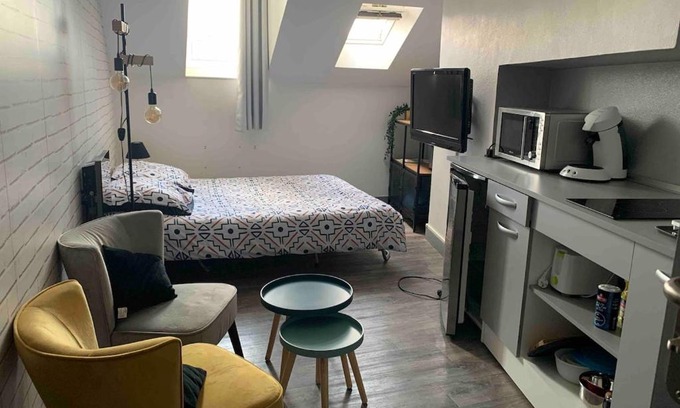 Orleans Apartamento | Studio proche gare centre ville au calme côté cour