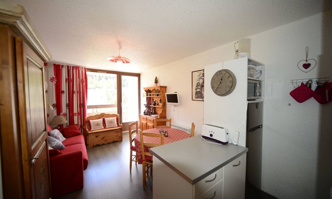 La Salle-les-Alpes Apartamento | Estudio tranquilidad, comodidad para 4 personas. las laderas de Serre Chevalier