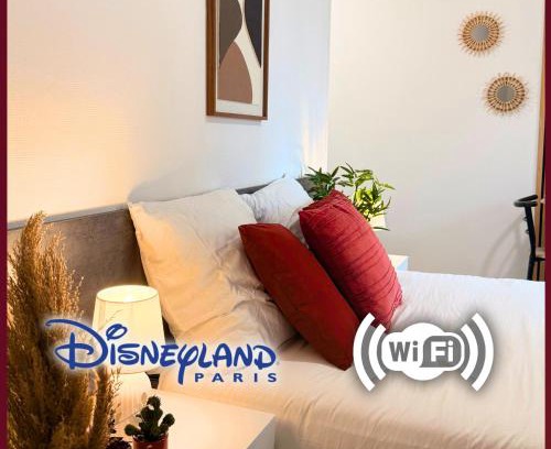 Meaux Apartamento | Studio Rosa - Disney - Meaux City Center - Paris