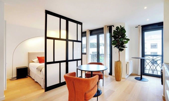 Levallois-Perret Apartamento | Studio Sleek & Refined - Levallois-perret