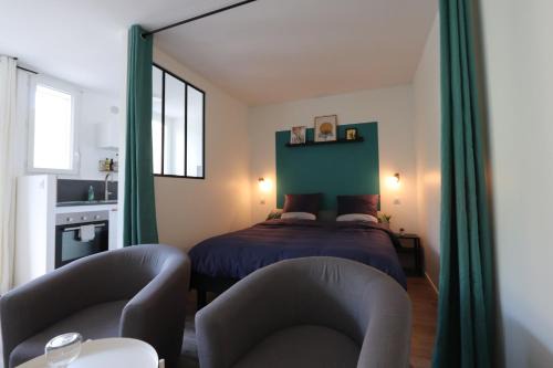 Greoux-les-Bains Apartamento | Studio tout confort - Climatisation, parking, wifi