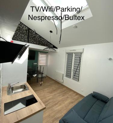 Horbourg-Wihr Apartamento | Studio tout confort, recharge voiture électrique