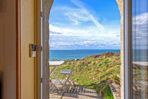 Plomodiern Apartamento | Studio vue sur mer